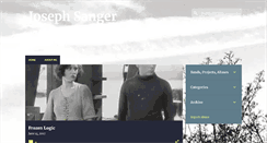 Desktop Screenshot of josephsanger.com